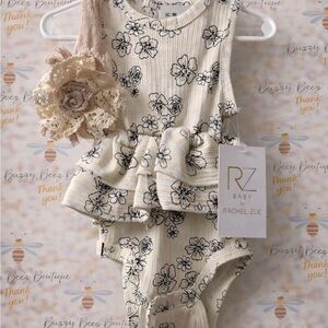 NWTRachel Zoe Baby Floral Romper